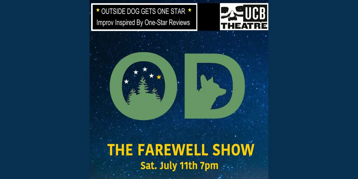 Poster for Outside Dog Gets One Star: The Farewell Show