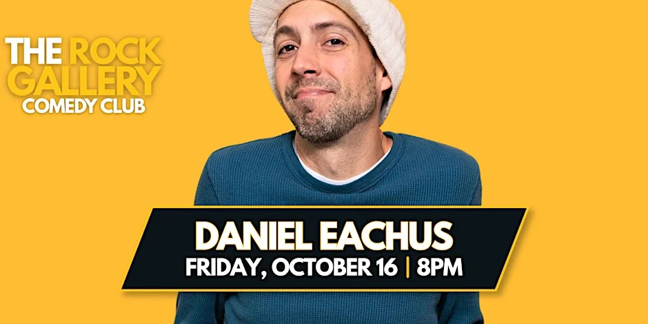 Poster for Daniel Eachus Comedy Show