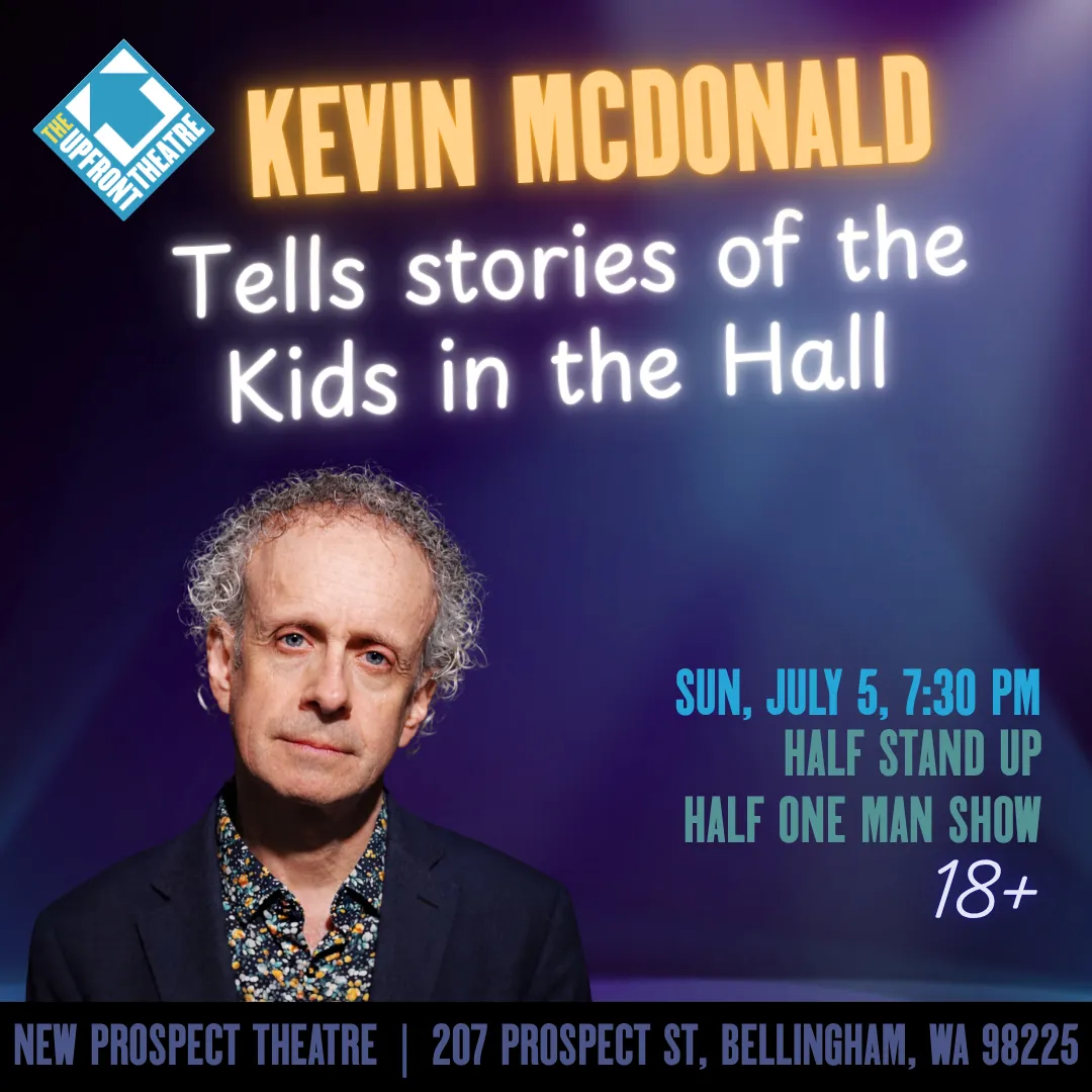 Poster for Kevin McDonald Tells stories of the Kids in the Hall