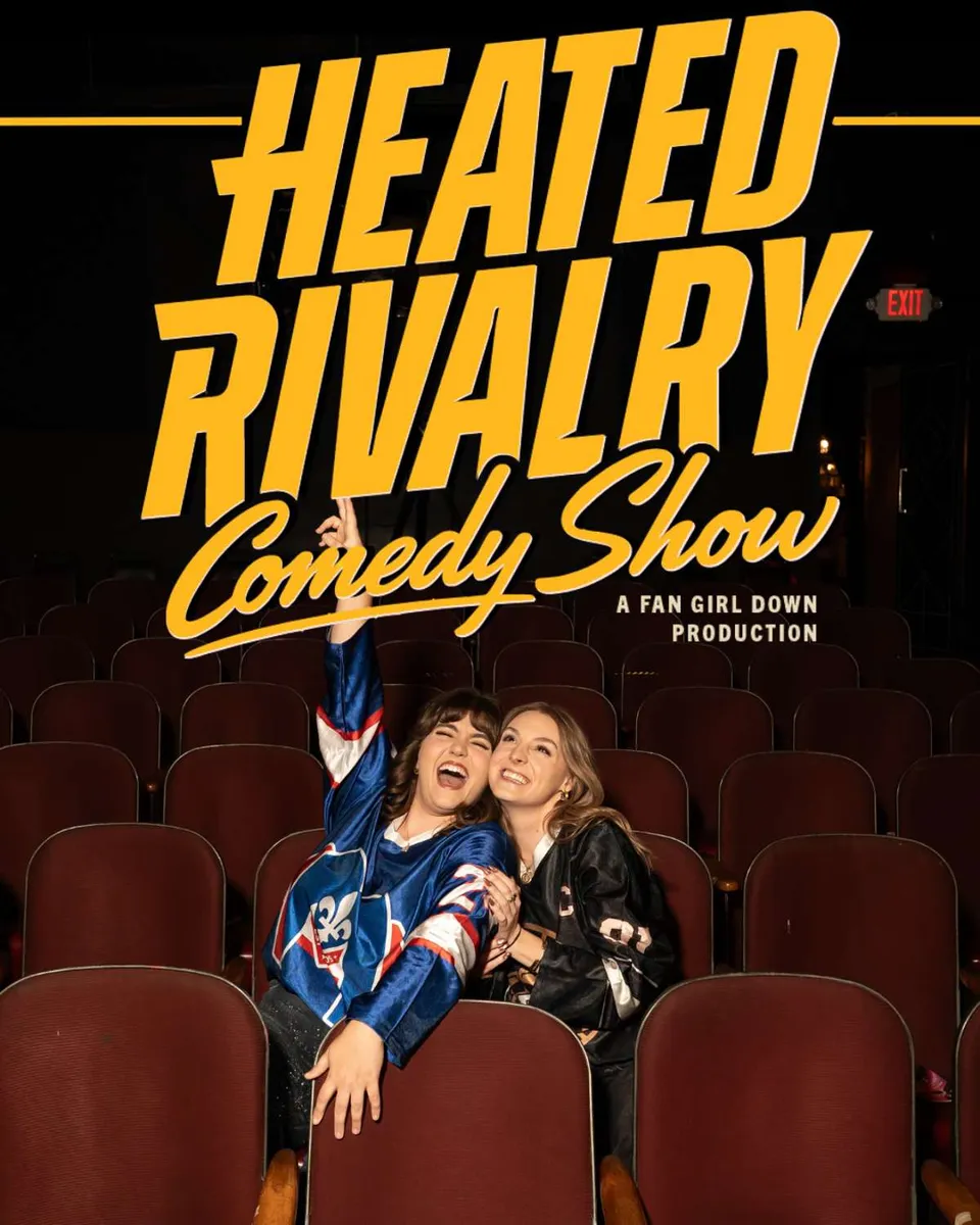 Poster for Heated Rivalry Comedy Show