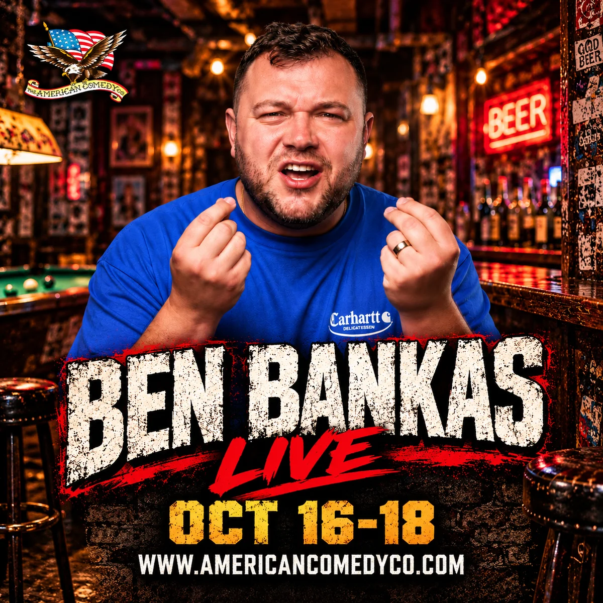 Poster for Ben Bankas
