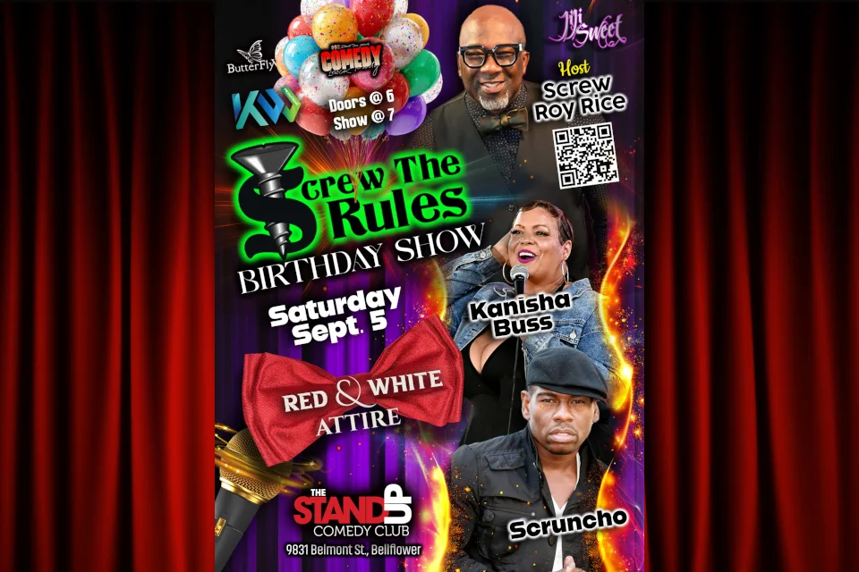 Poster for Screw The Rules BIrthday Show