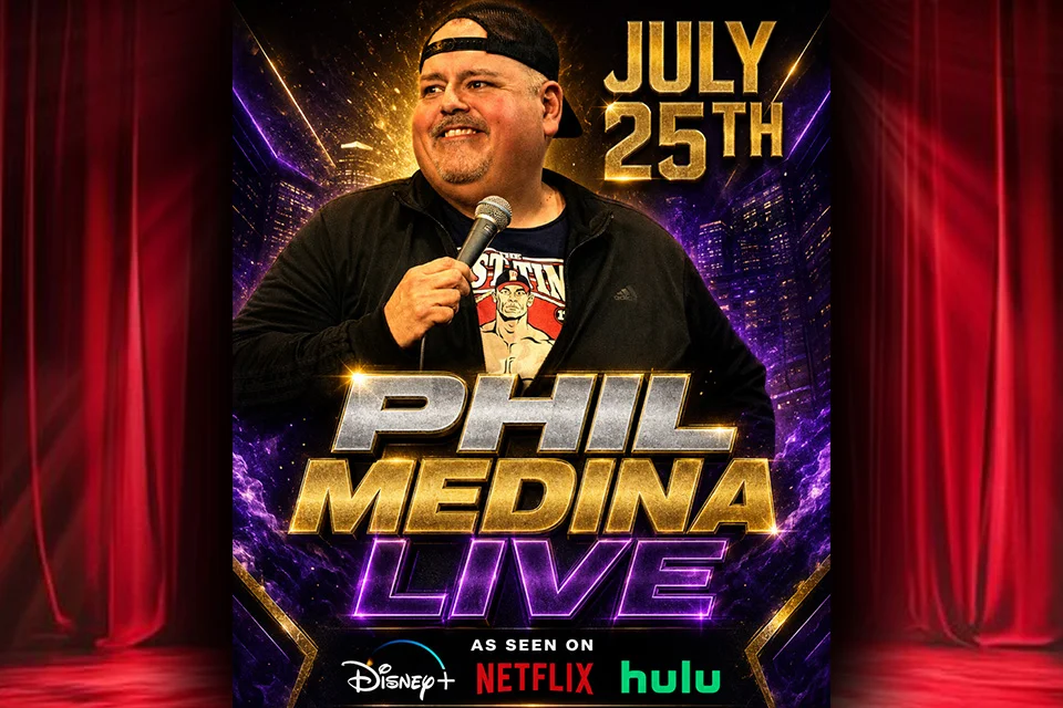 Poster for Phil Medina Live