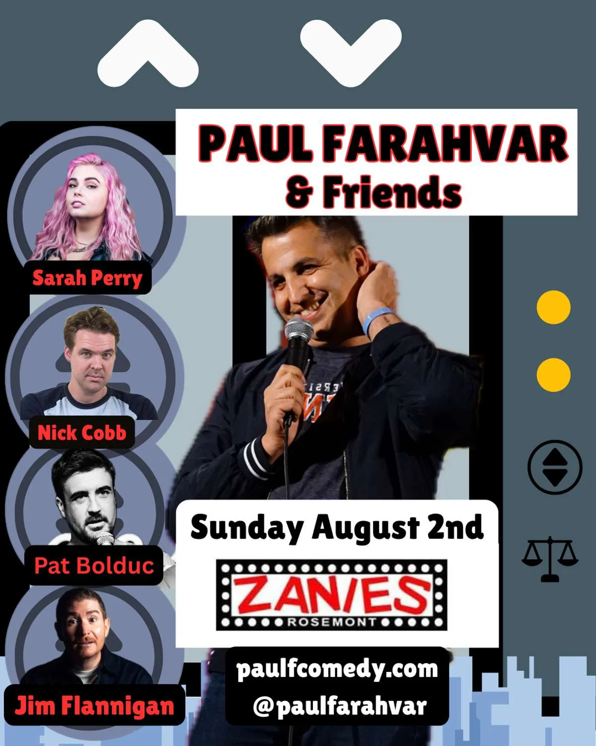 Poster for Paul Farahvar & Friends
