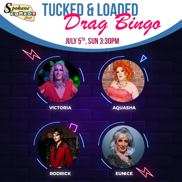 Poster for Tucked & Loaded Drag Bingo