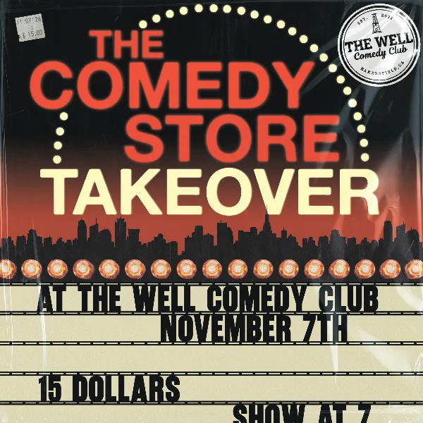 Poster for Comedy Store Takeover