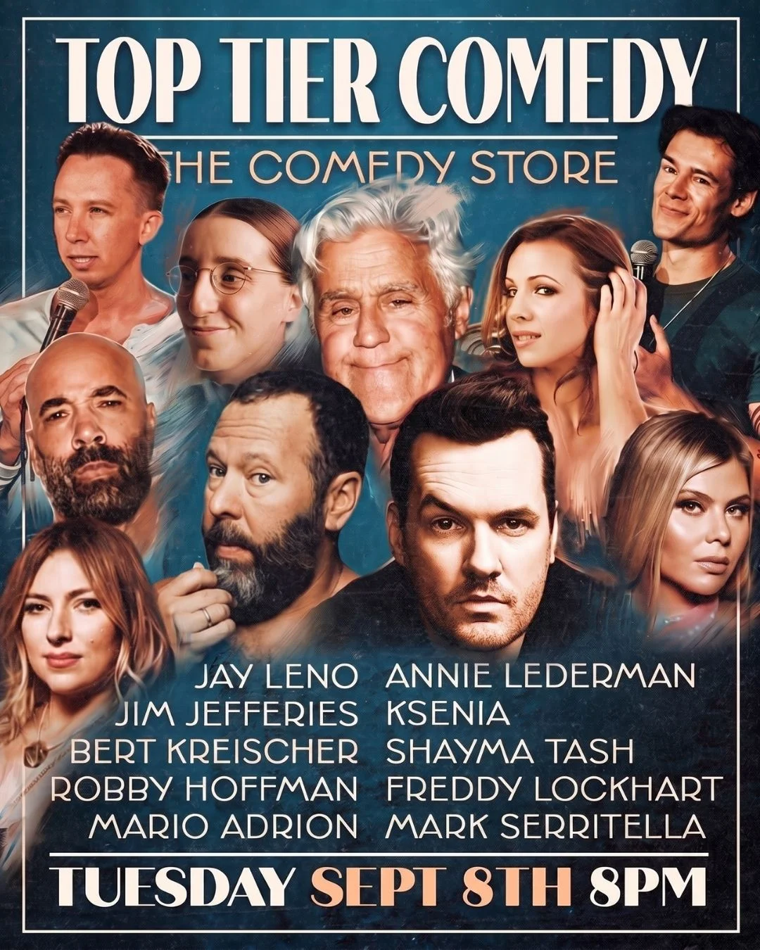 Poster for Top Tier Comedy