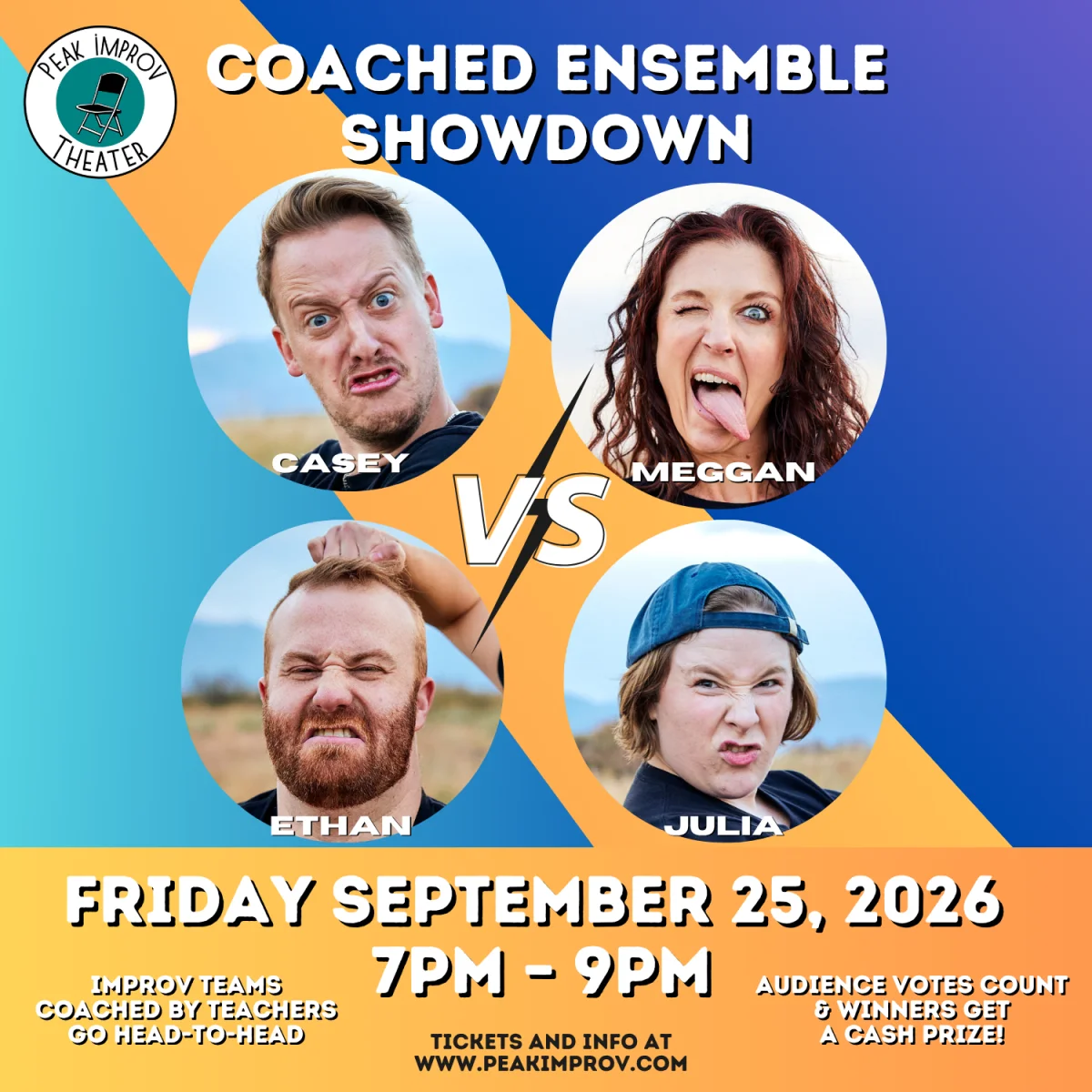 Poster for Coached Ensemble Showdown