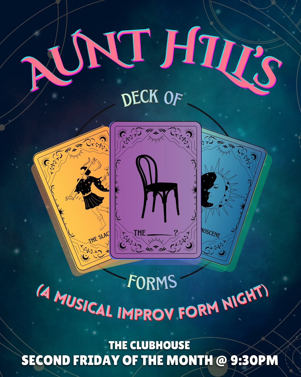Poster for Aunt Hill's Deck of Forms