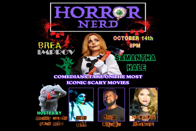 Poster for Horror Nerd with Samantha Hale