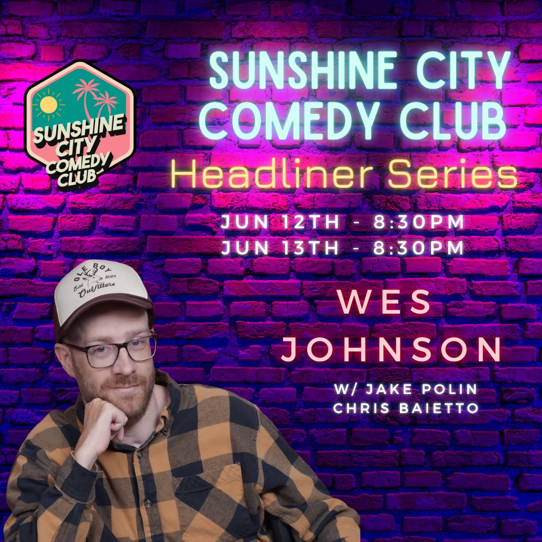 Poster for Headliner Wes Johnson