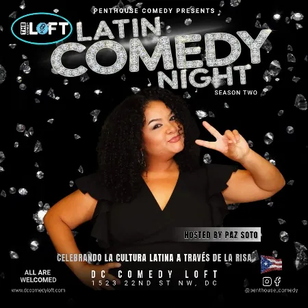 Poster for Noche de Comedia Latina