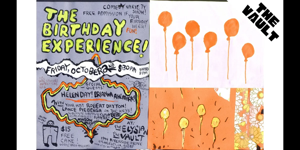 Poster for The Birthday Experience