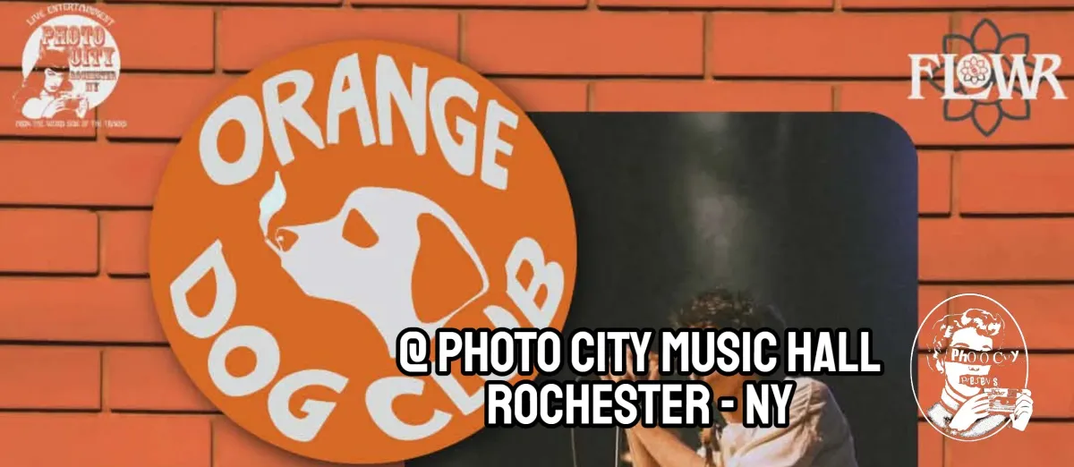 Poster for Orange Dog Club - w/ Courtyard & Reddy Hollow