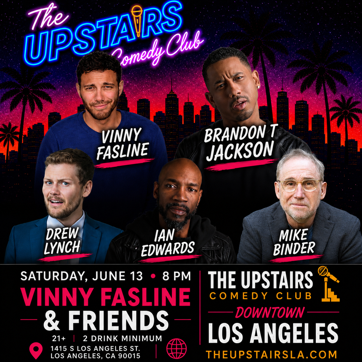 Poster for Vinny Fasline & Friends