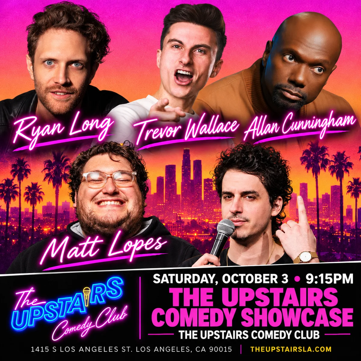 Poster for THE UPSTAIRS COMEDY SHOWCASE