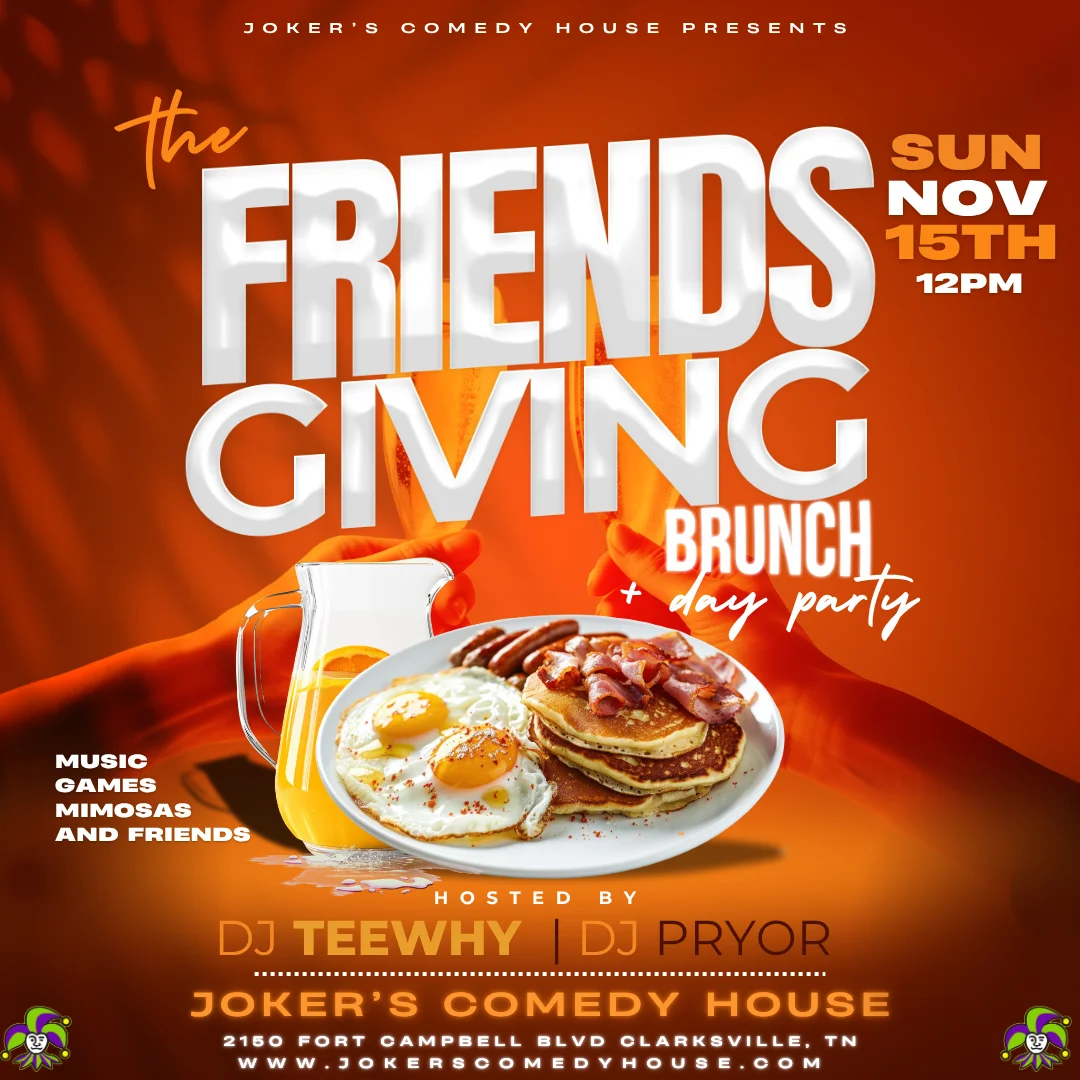 Poster for Friendsgiving Brunch