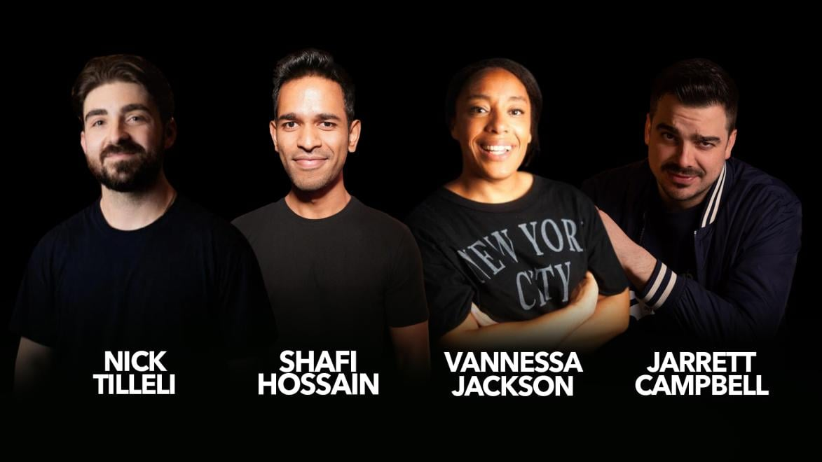 Poster for Friday Night Comedy