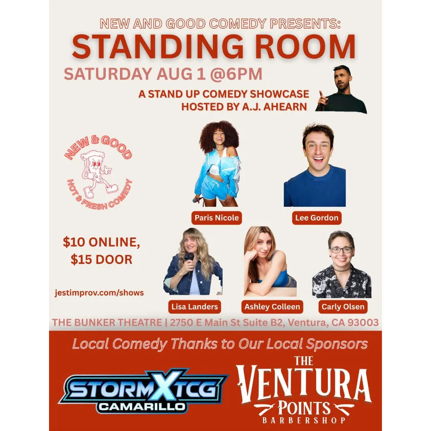 Poster for Jest Improv Presents: Standing Room