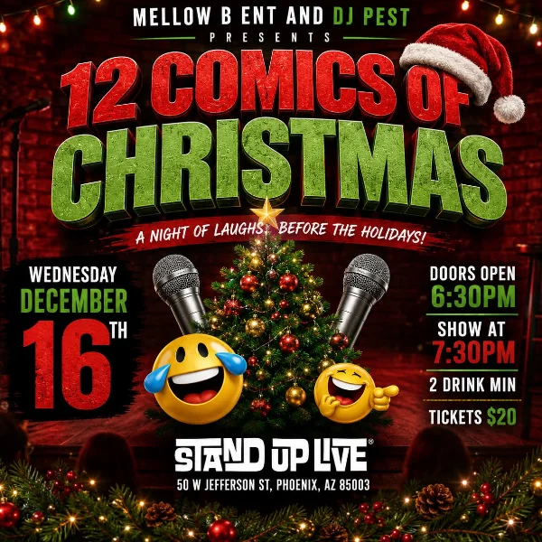 Poster for 12 Comics Of Christmas