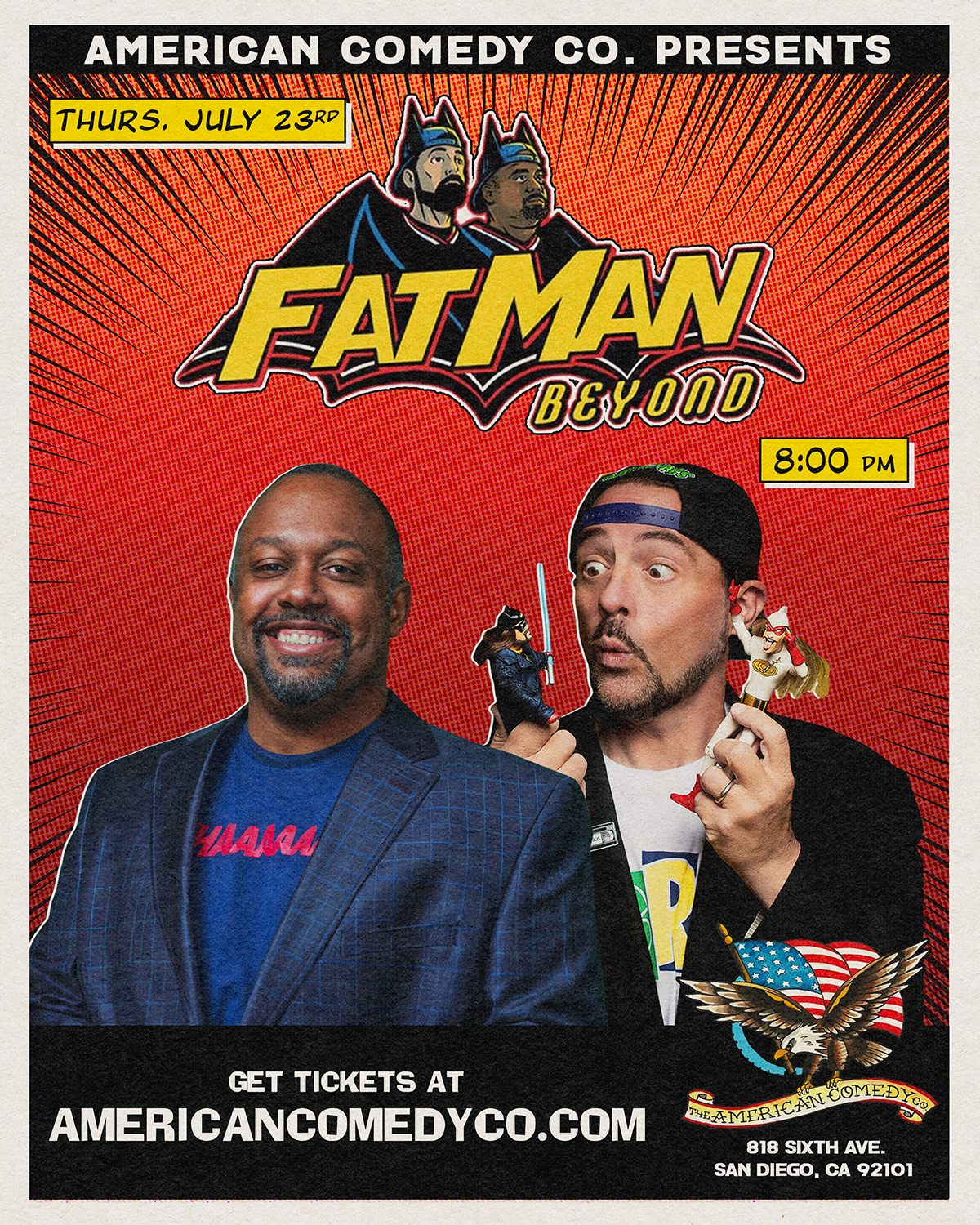 Poster for Fatman Beyond with Kevin Smith