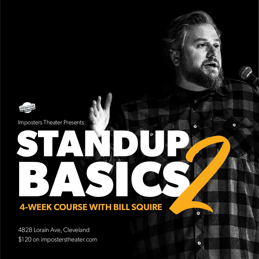 Poster for Standup Basics 2 with Bill Squire