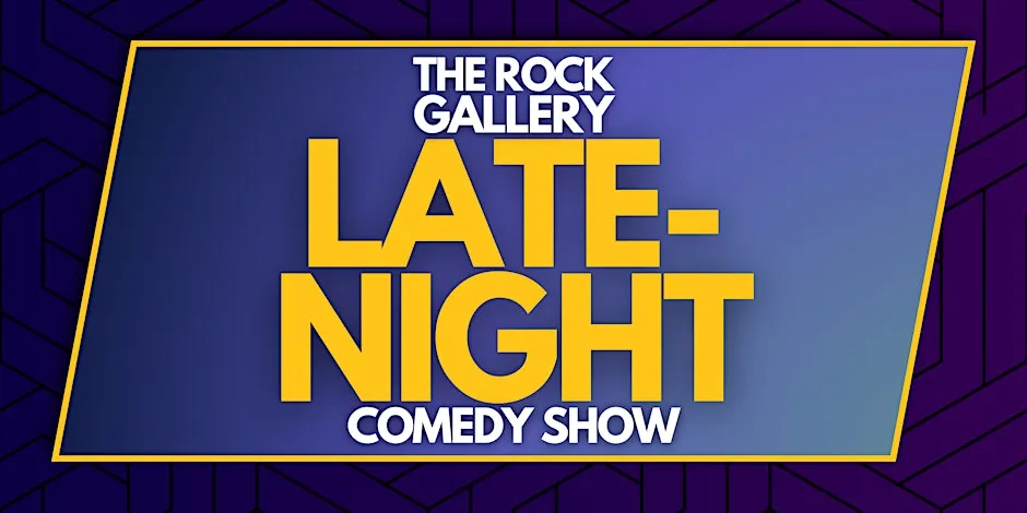 Poster for Late-Night Stand-Up Comedy Show