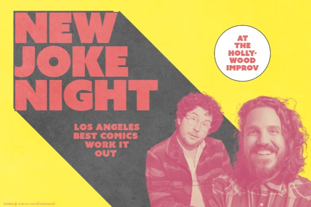 Poster for New Joke Night ft. J.F. Harris, Spencer Bland, Will Burkart, Willie Simon, Madi Walser, Harper Rose Drummond, and more TBA