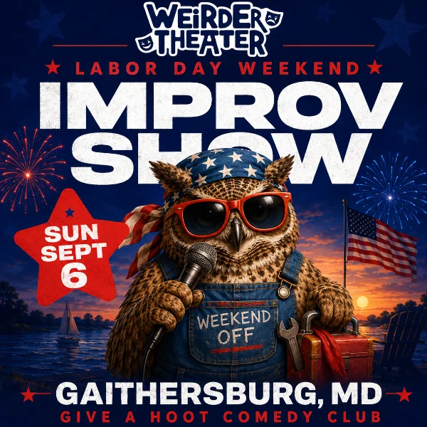 Poster for Weirder Theater Labor Day Edition