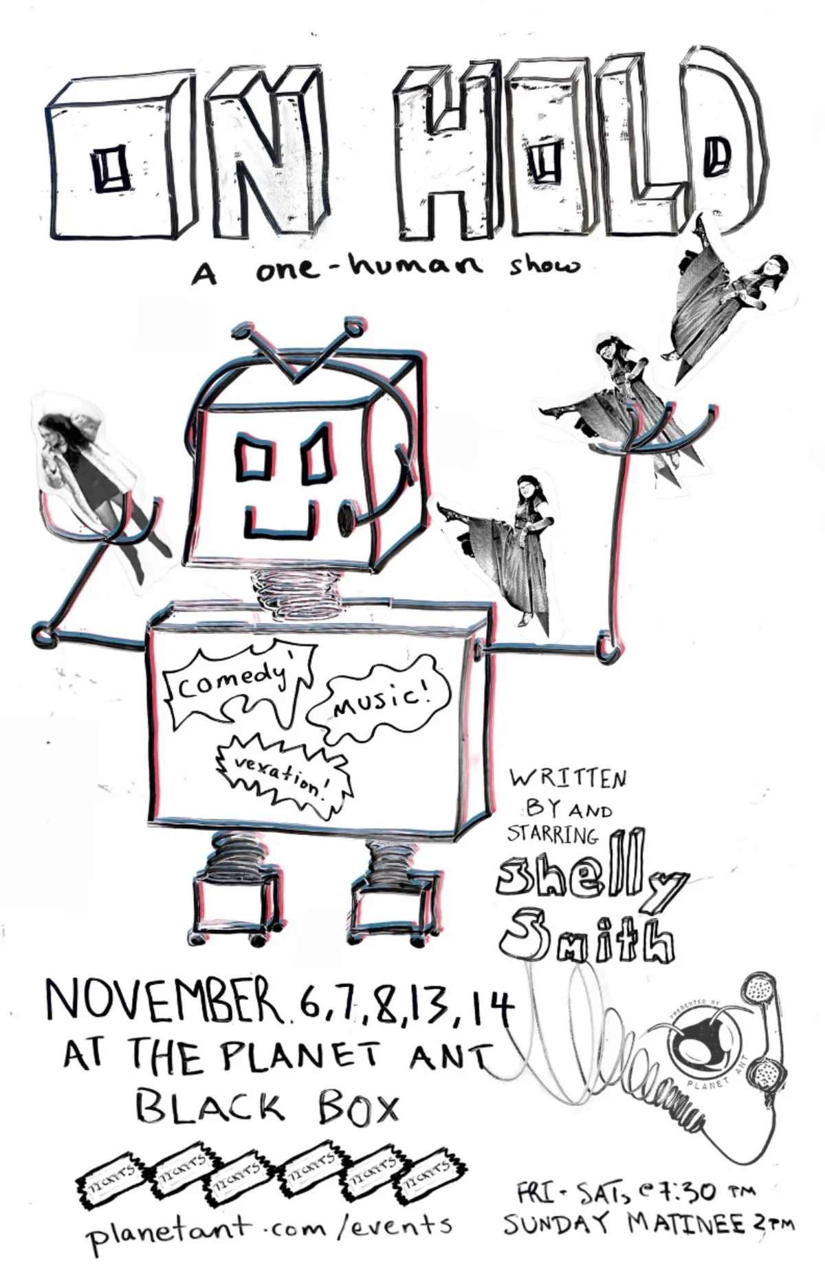 Poster for ON HOLD: A One Human Show