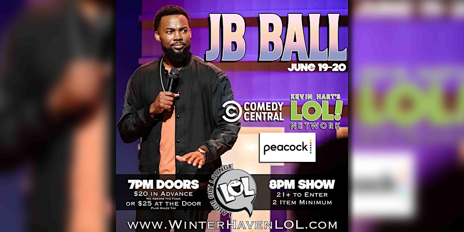 Poster for JB Ball from Comedy Central!