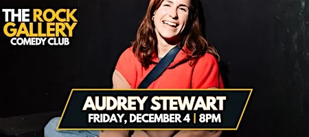 Poster for Audrey Stewart Comedy Show