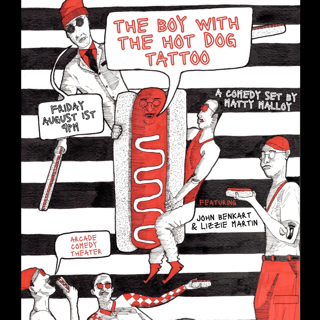 Poster for The Boy with the Hot Dog Tattoo