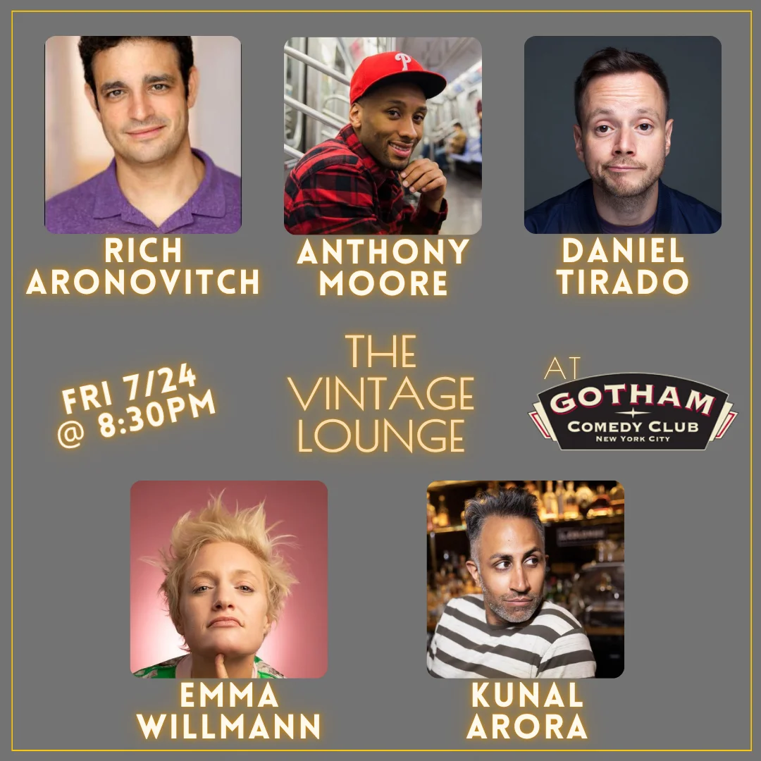 Poster for The Gotham All-Stars (The Vintage Lounge)