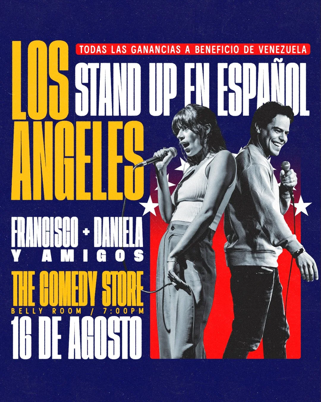 Poster for Francisco, Daniela y Amigos en ESPAÑOL con Daniela Calvo & Francisco Ramos