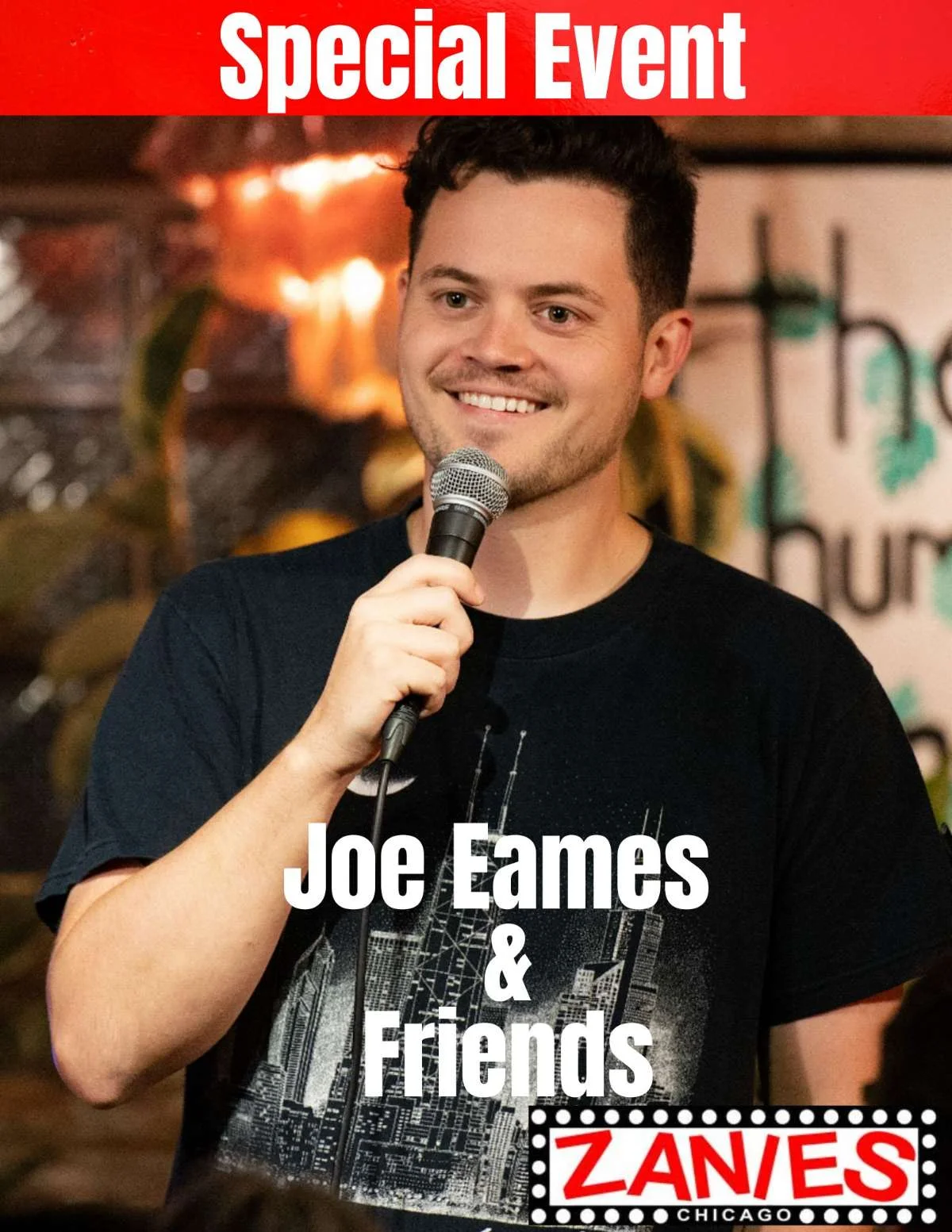 Poster for Joe Eames & Friends – Special Event