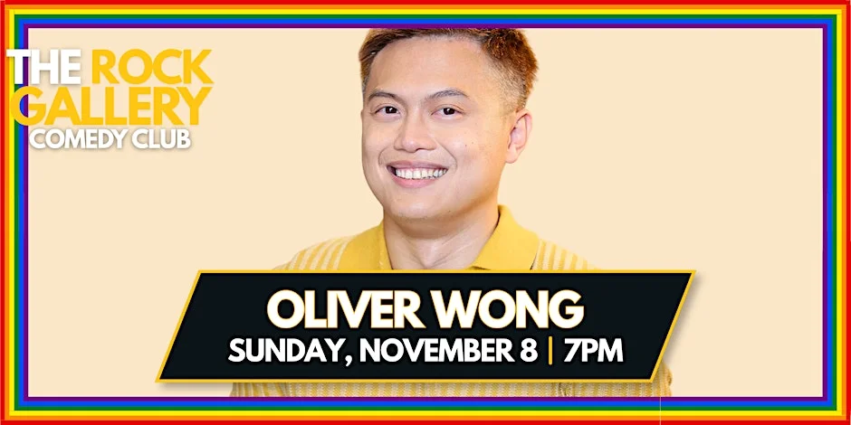 Poster for Oliver Wong Comedy Show