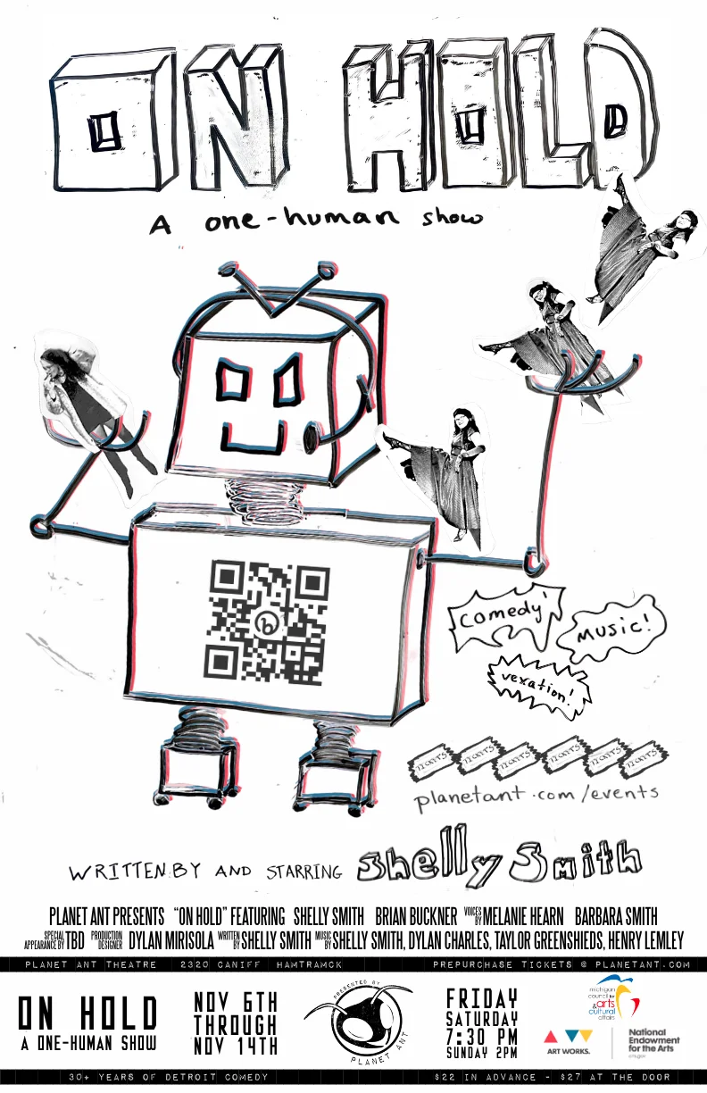 Poster for ON HOLD: A One Human Show