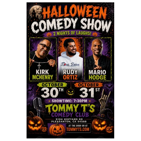 Poster for Kirk McHenry-Rudy Ortiz and Mario Hodge