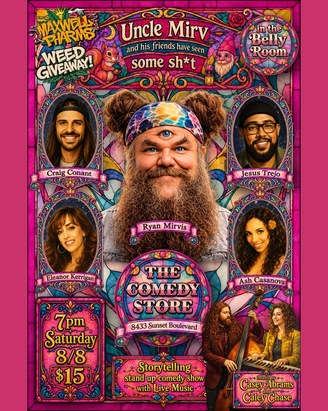 Poster for Uncle Mirv and His Friends Have Seen Some Shit