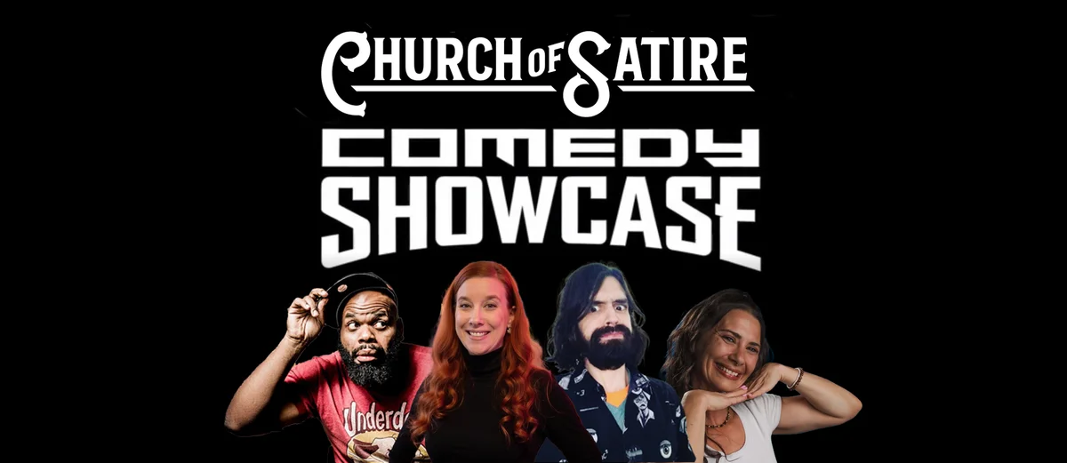 Poster for Church of Satire Comedy Showcase