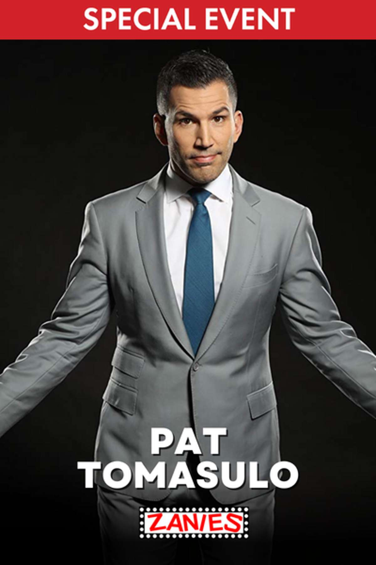 Poster for Pat Tomasulo – Special Event