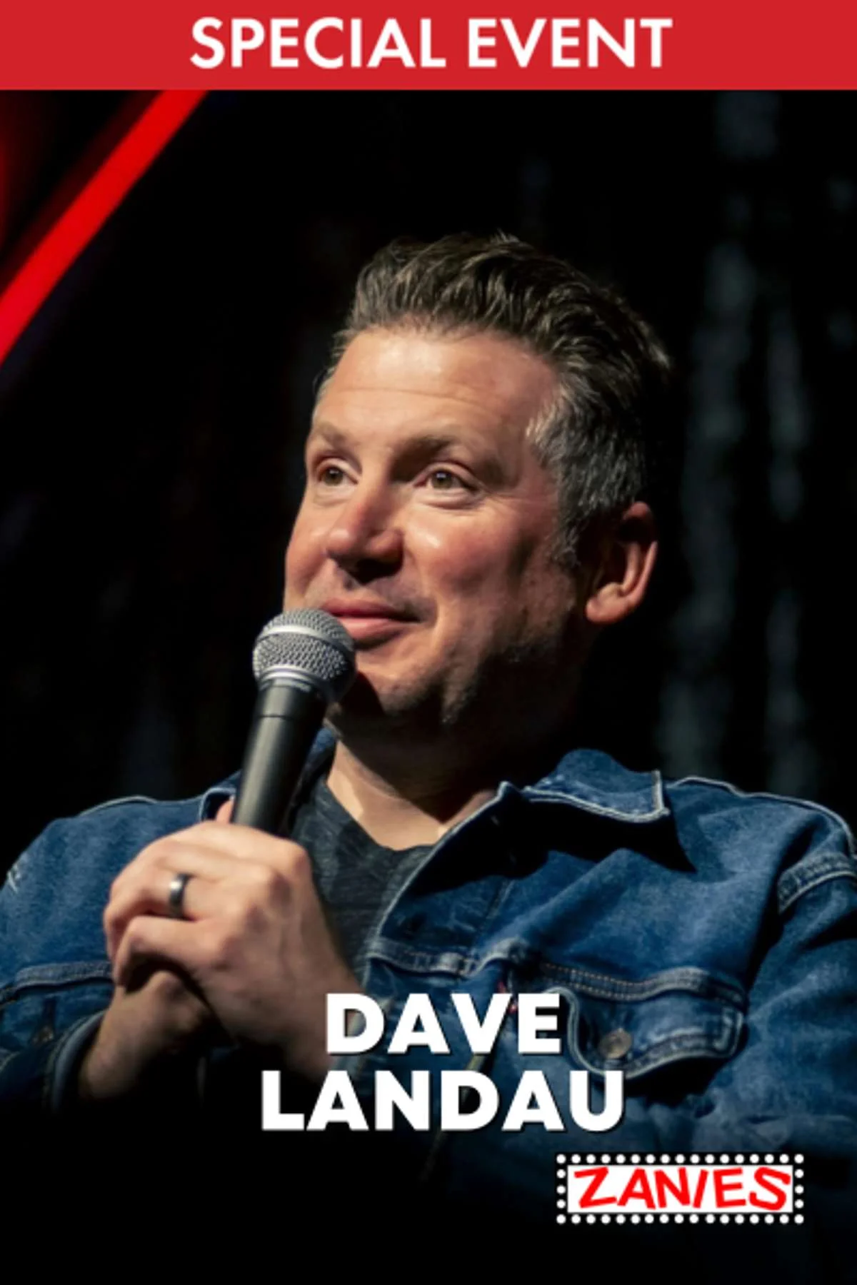 Poster for Dave Landau **Special Event**