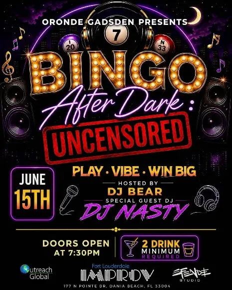 Poster for BINGO AFTER DARK: UNCENSORED 🎤🔥