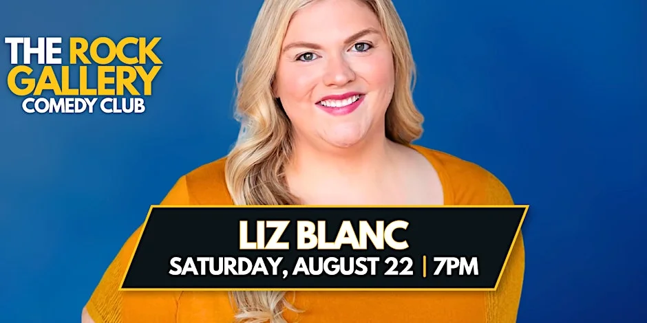Poster for Liz Blanc Comedy Show