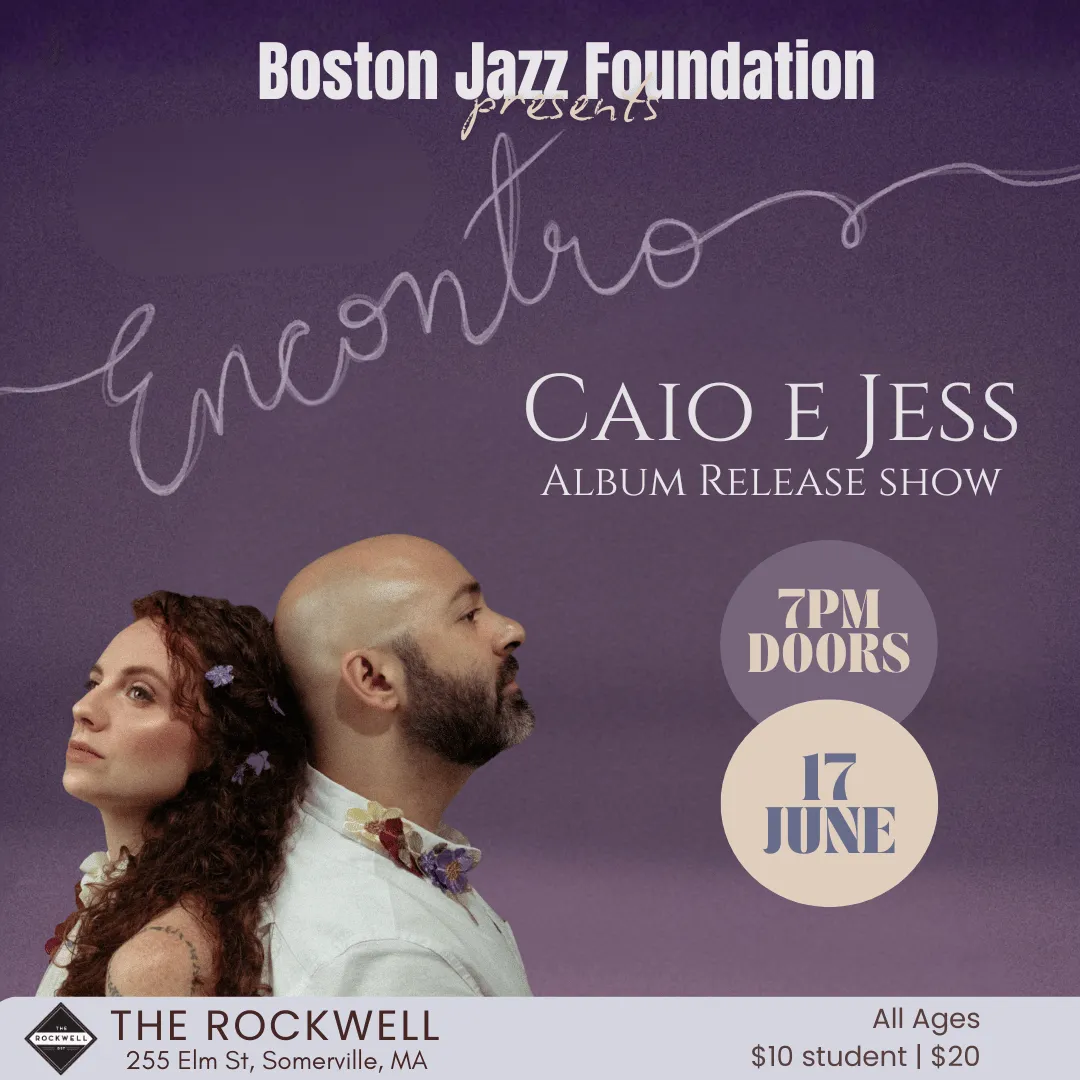 Poster for Caio e Jess “Encontro” Album Release