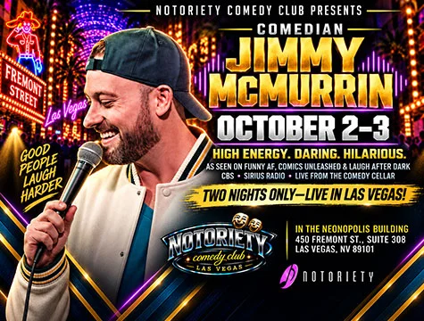 Poster for Notoriety Comedy Club