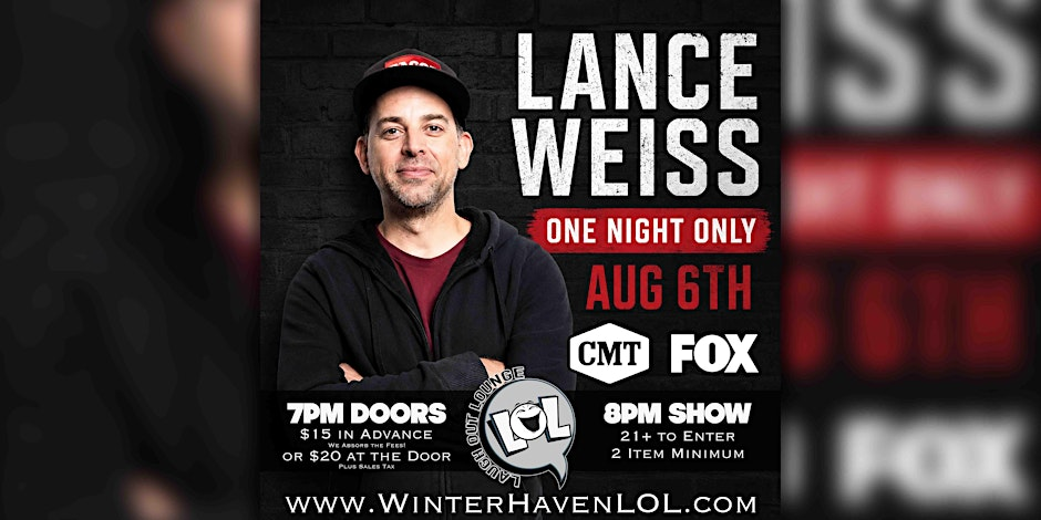 Poster for Lance Weiss from CMT!