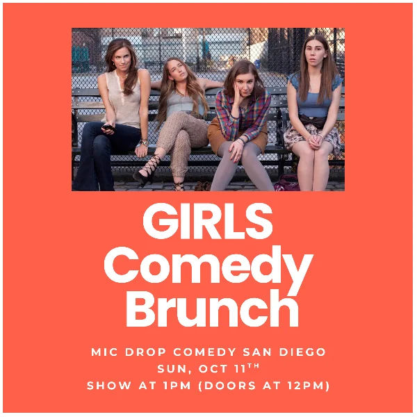 Poster for GIRLS COMEDY BRUNCH