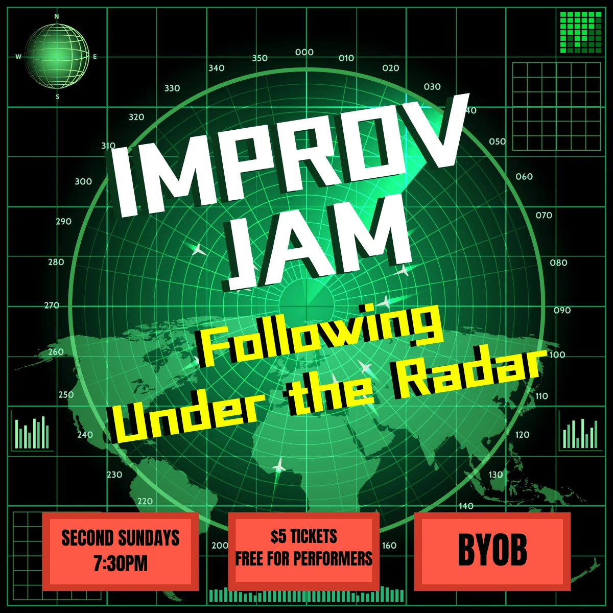Poster for Improv Jam!